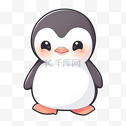 qq公企鹅图片_可爱企鹅元素卡通