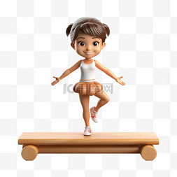 健美操图片_3D亚运会运动员健美操优美锻炼比