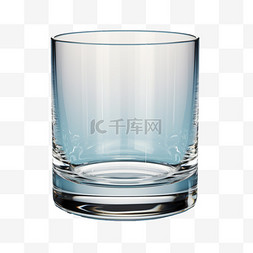 空杯子玻璃杯AI立体素材效果元素