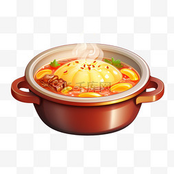 炖菜铁锅炖食物美食美味诱人零食