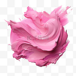 质感纹理粉色图片_粉色笔刷笔触水墨墨点纹理质感