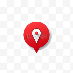 logo设计图片_logo设计定位位置地图坐标卡通图