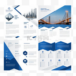 设计图片_简约公司介绍宣传册设计模板3