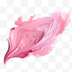 质感纹理粉色图片_粉色油画笔刷笔触水墨水彩纹理质