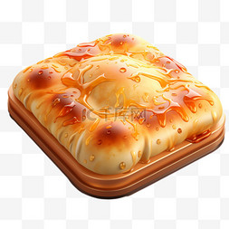 烘焙蛋糕广告图图片_面包烘焙3D美食食物诱人立体清新