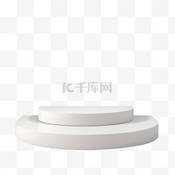 背景图片_白色圆形产品商品展台4