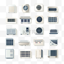 供暖和制冷的电气设备平面图表1