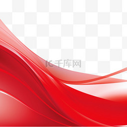 红白色抽象液体装饰4
