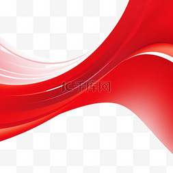 红白色抽象液体装饰2