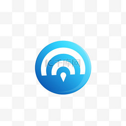 移动通讯图标图片_WiFi自由区标志无线信号牌移动互