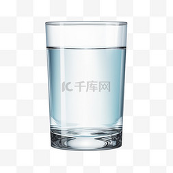 背景饮料背景图片_一杯孤立的水