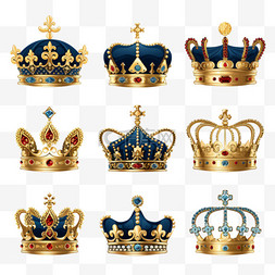 国王皇冠图片_王室皇冠向量收藏