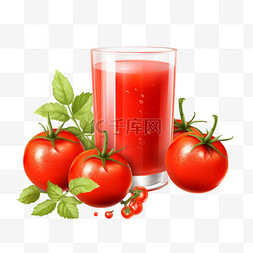 番茄干西红柿干图片_西红柿浆果和果汁红色饮料