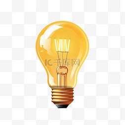 有想法灯泡图片_有光线的灯泡。照明电灯。创造性
