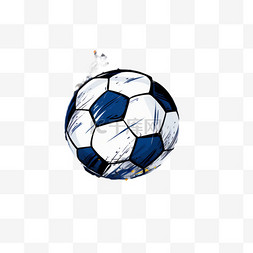 足球训练图片_手绘足球脸书模板