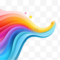 拱门图片_逼真的彩色彩虹概念1