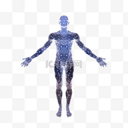科技艺术图案图片_人体身体科技免扣元素装饰素材