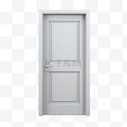 门木门3d免扣元素装饰素材