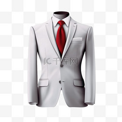 时尚街拍男模图片_男式西装配白色衬衫、领带和夹克