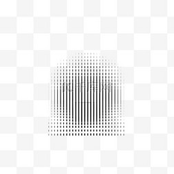 浅色几何纹理图片_白色背景下的黑色最小半色调