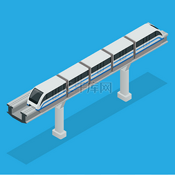 专为运动设计图片_单轨列车。天空列车。天空列车的