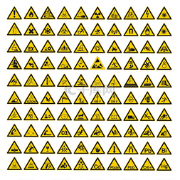 adobe图标素材图片_安全标志警告设置 warndreieck bgv a8 
