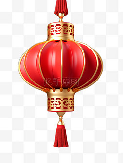 中国春节海报宣传PNG素材图片_氛围喜庆新年春节热闹红灯笼吉祥