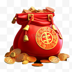 金币图片_新年新春过年喜庆吉祥吉利红色福