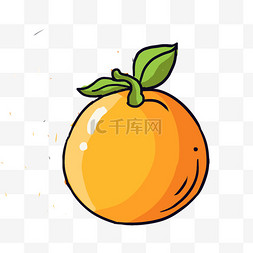 美味橙子图片_手绘卡通橙子免抠元素