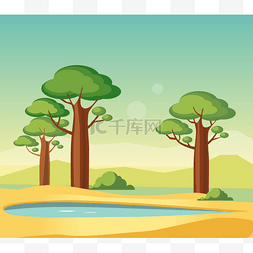 猴面包树与绿洲