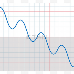 下降趋势图片_一些小正弦下降和上升的正弦下降