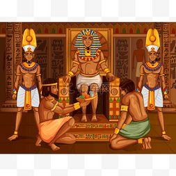 法老背景图片_埃及 civiliziation 国王法老神在埃及