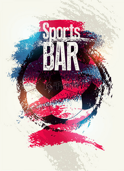 体育矢量图图片_体育栏版式的复古风格 grunge 海报