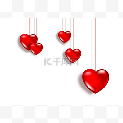 红心图标设置。情人节快乐标志符