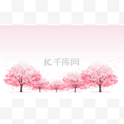 file图片_线的樱花树背景