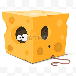 cheese图片_鼠标眼睛里面片奶酪