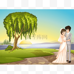 tree图片_A couple across the tree