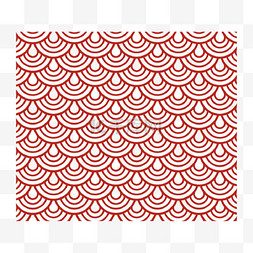 红色新年底纹图片_中式新年春节花纹底纹元素