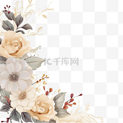 花卉婚礼首页模板