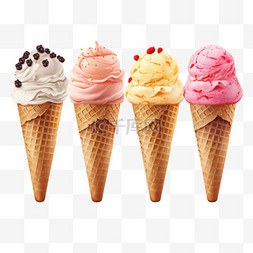 套餐图片_逼真的冰淇淋系列
