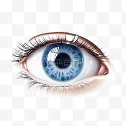 眼睛图标。视觉护理符号视力视力