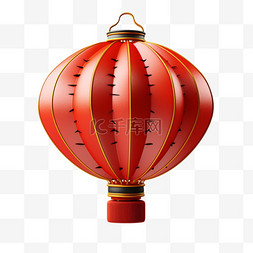 灯笼卡通红色中国风热烈庆祝过年