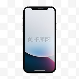 苹果手机模型图片_新款智能手机iPhone 13 Pro样机，白