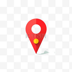 网页设计图片_地图端号位置地图图标