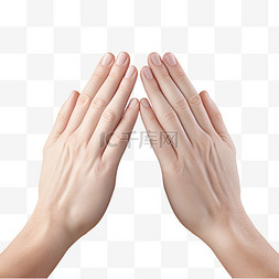 双手合十照片高清图片 true