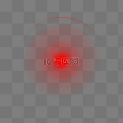 红色圆环图片_线条超红激光光线圆红色圆环