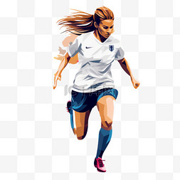 做运动的猪图片_女足踢足球女子足球女足立体运动