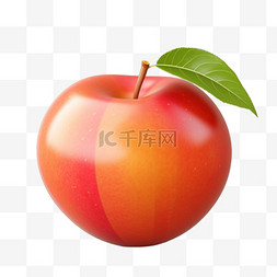 几何苹果苹果图片_苹果艺术水果免扣元素装饰素材