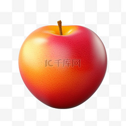几何苹果苹果图片_苹果美味水果免扣元素装饰素材