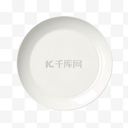 西餐盘子盖图片_盘子白色碟子元素立体免扣图案
